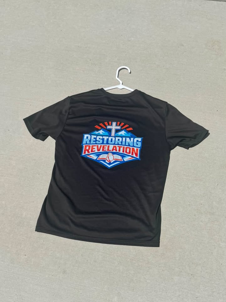 Repent Restore Renew tee back